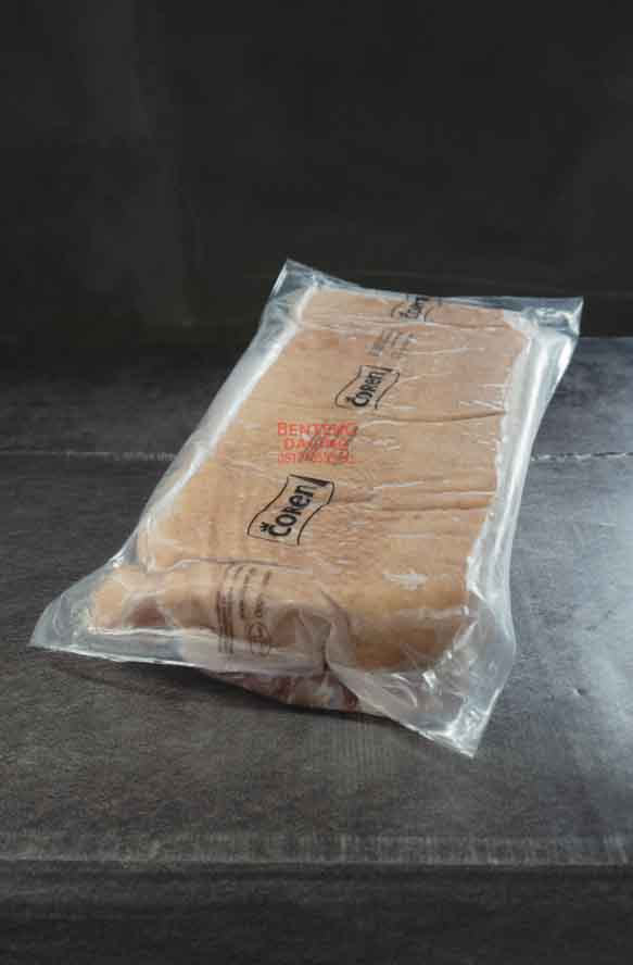 COREN PORK BELLY SKIN ON (DUROC)