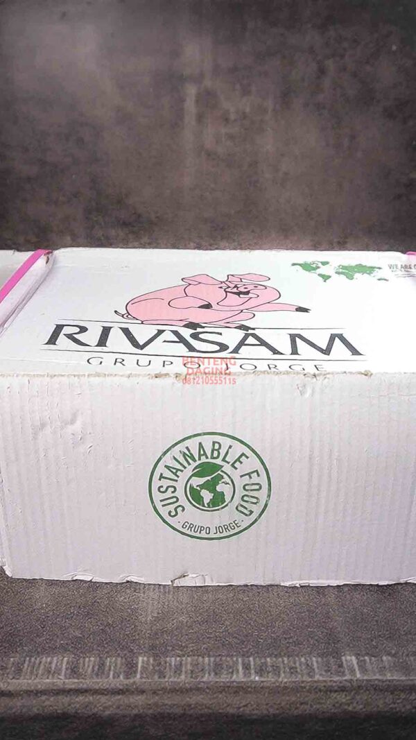 RIVASAM PORK BACK SKIN - Daging Babi Impor Premium Indonesia
